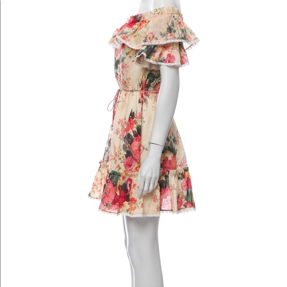 Zimmermann linen floral dress - Picture 2 of 3